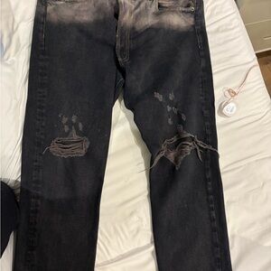 R13 crossover jeans